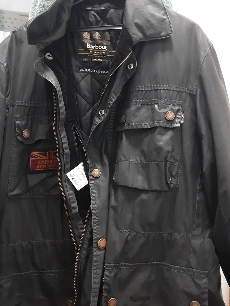 Barbour international excellent condition.