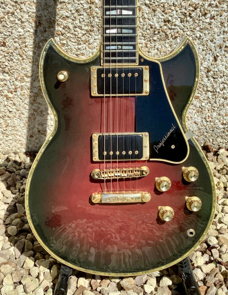 Violet Burst Yamaha SG-3000s, Made in Japan 1983