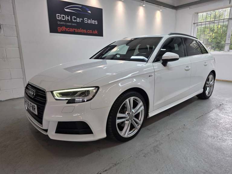 2016 Audi A3 1.4 TFSI CoD S line Sportback 5dr Petrol Manual Euro 6 (s/s) (150