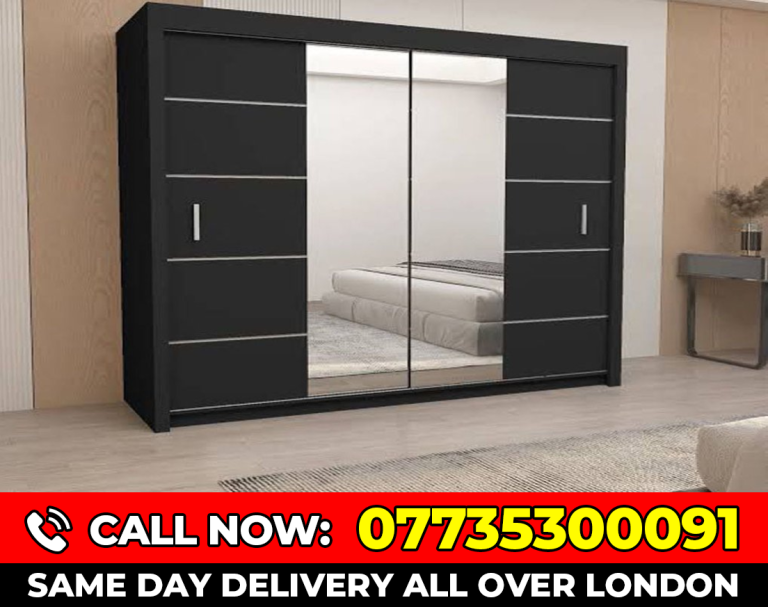 TMA Wardrobe – Modern Design TWO & THREE DOOR 