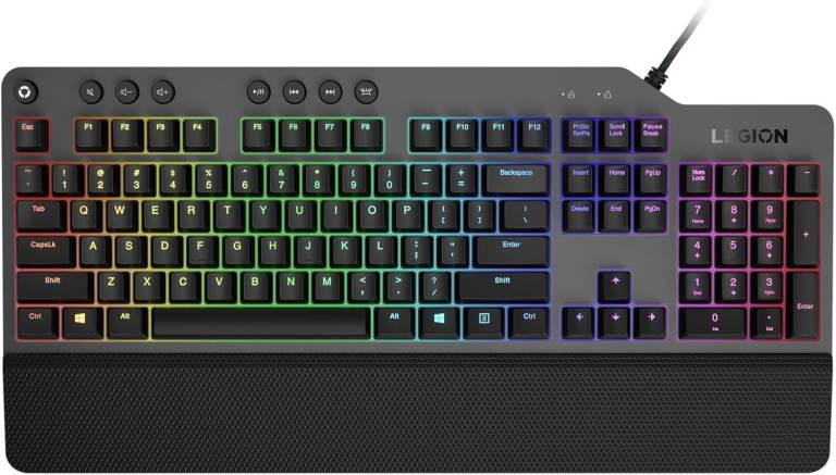 Lenovo Legion K500 RGB Mechanical Gaming Wired Keyboard (UK ISO Layout)