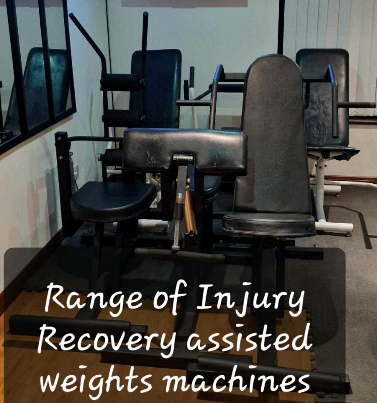 Make an offer. Range of physiotherapy resistance machines strength gym rehabilitation