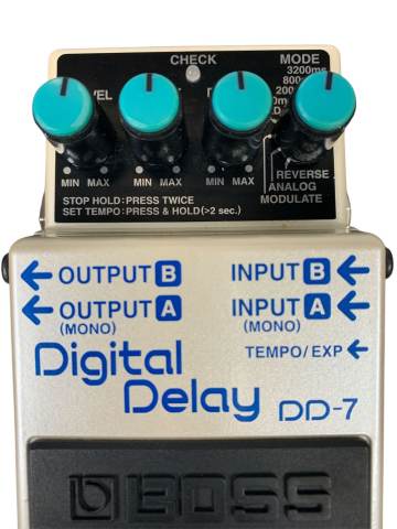 BOSS DD-7 Digital Delay Guitar / Bass Effects Pedal | in Hackney