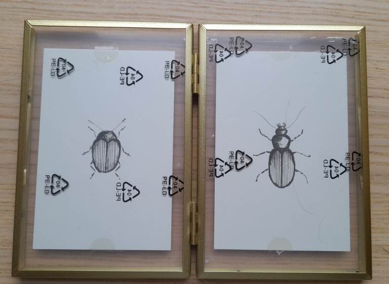 Ikea lerboda metal photo frame