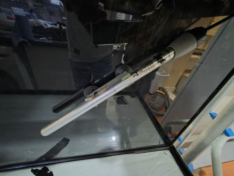 Fluval Roma 200 fish tank and cabinet