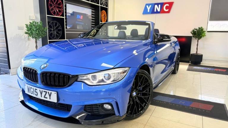 2015 BMW 4 Series 420d M Sport 2dr Auto CONVERTIBLE DIESEL Automatic