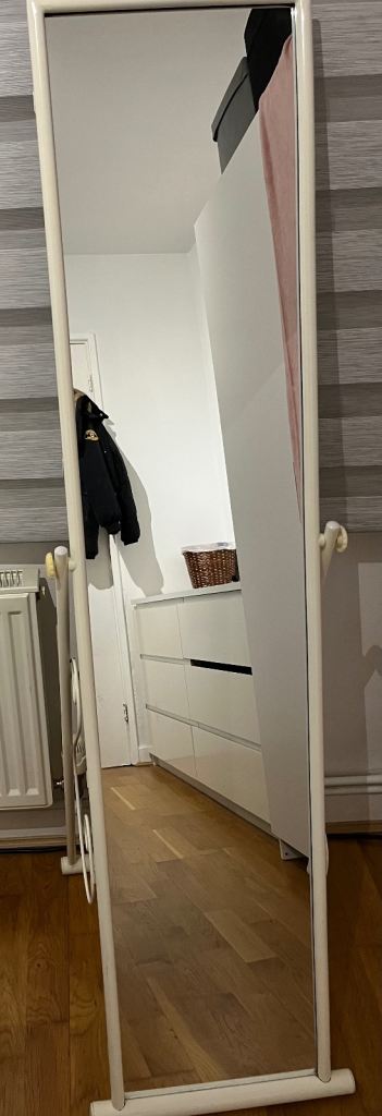 URGENT SALE Full length white mirror