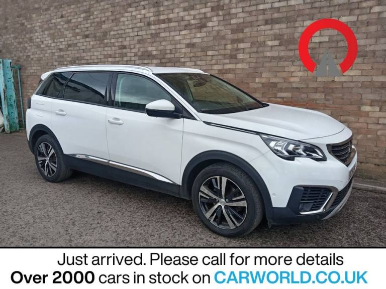 2018 Peugeot 5008 1.5 BlueHDi Allure SUV 5dr Diesel EAT Euro 6 (s/s) (130 ps) Diesel Automatic