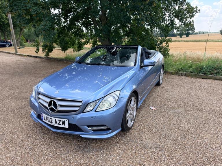 2012 Mercedes-Benz E Class 3.5 E350 CGI V6 BlueEfficiency Sport Cabriolet G-Tronic Euro 5 2dr CON...