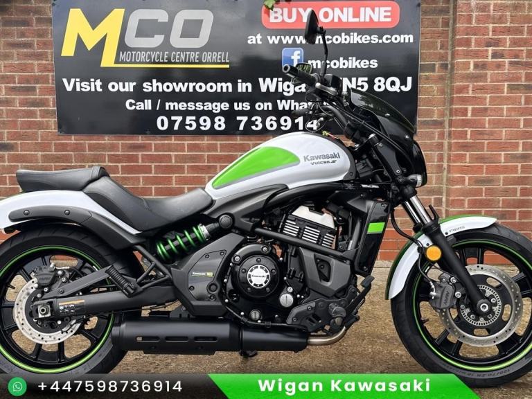 Kawasaki Vulcan S Cafe 18reg 7659m FSH watch video
