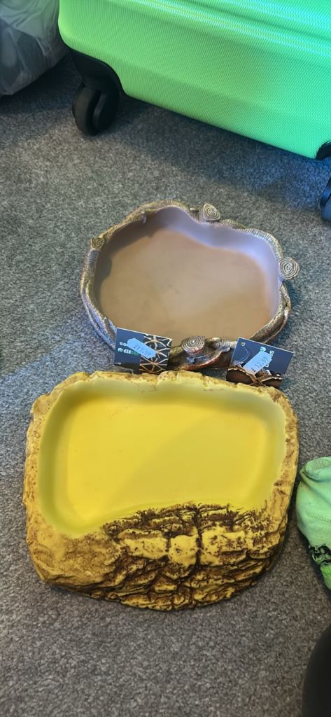 2 Reptile Bowls