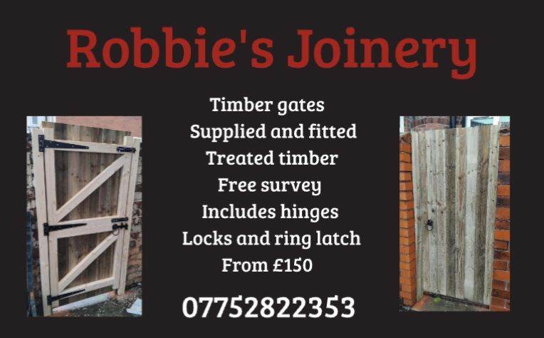 Timber gates supplied and fitted