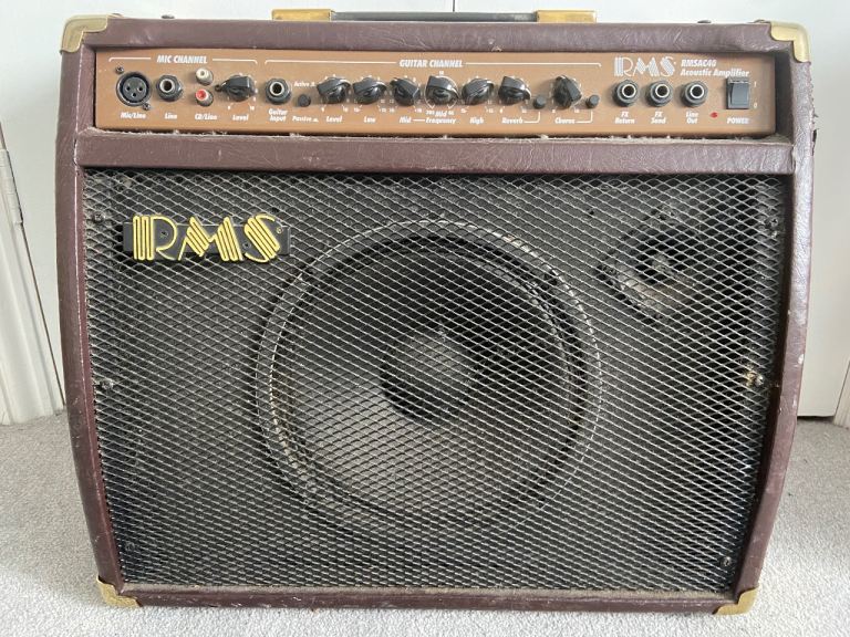 RMS RMSAC40 Acoustic Amplifier - dual channel