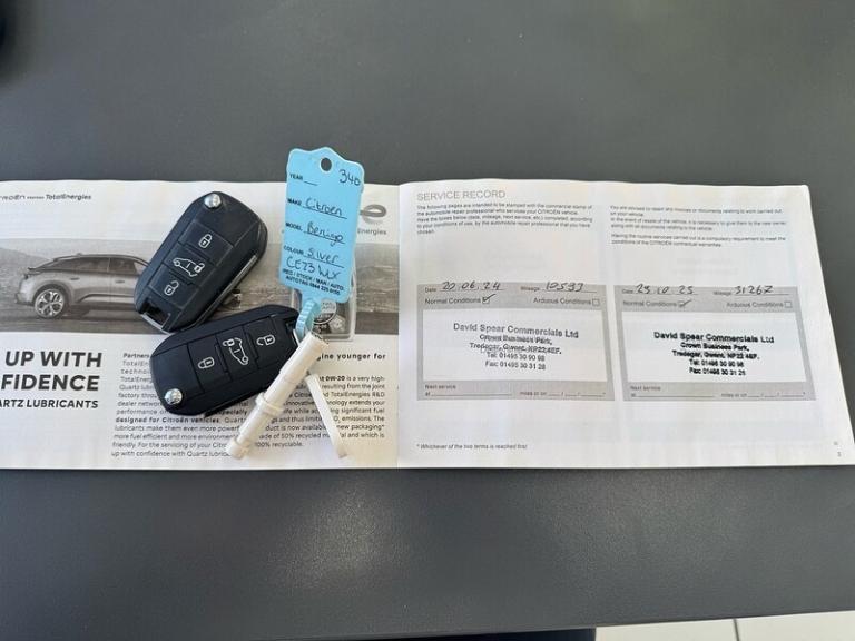 2023 Citroen Berlingo HDi 100ps 850 Enterprise XL Edition 5 Seat Kombi Crew Cab L2 LWB Crew Euro ...