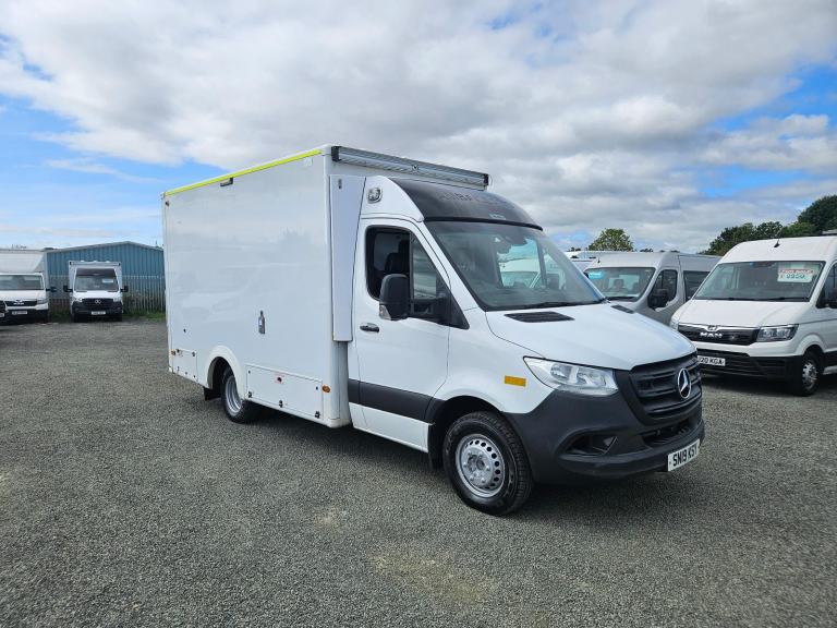 2019 ON 19 PLATE MERCEDES BENZ SPRINTER 519CDI AUTO V6 3.0 TD AMBULANCE ULEZ 