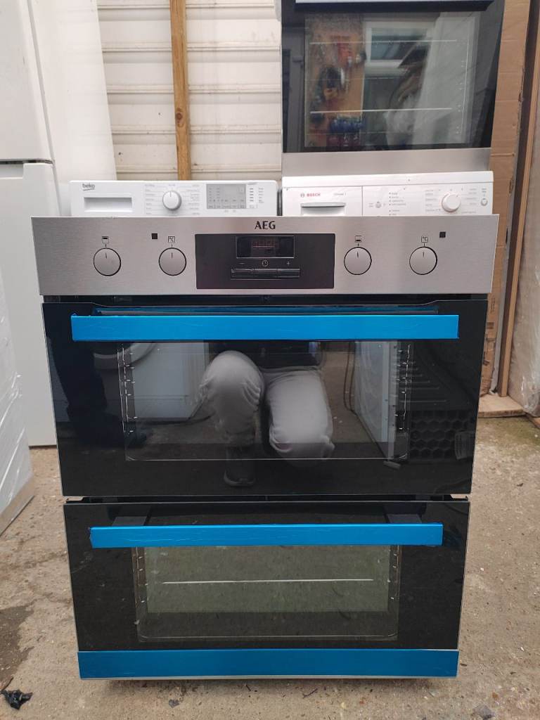 AEG built under double electric oven, Brand new 