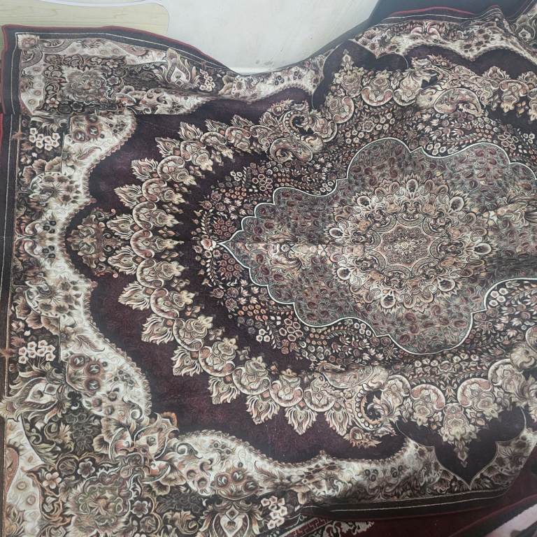 NEW Feels Home Medallion Rug 200x290cm Large Persian Style 100% Polyester