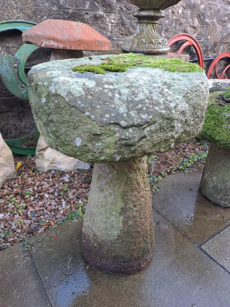 Staddle Stones Selection Granite & Sandstone Mushroom & Toadstool Garden Décor and Ornaments.