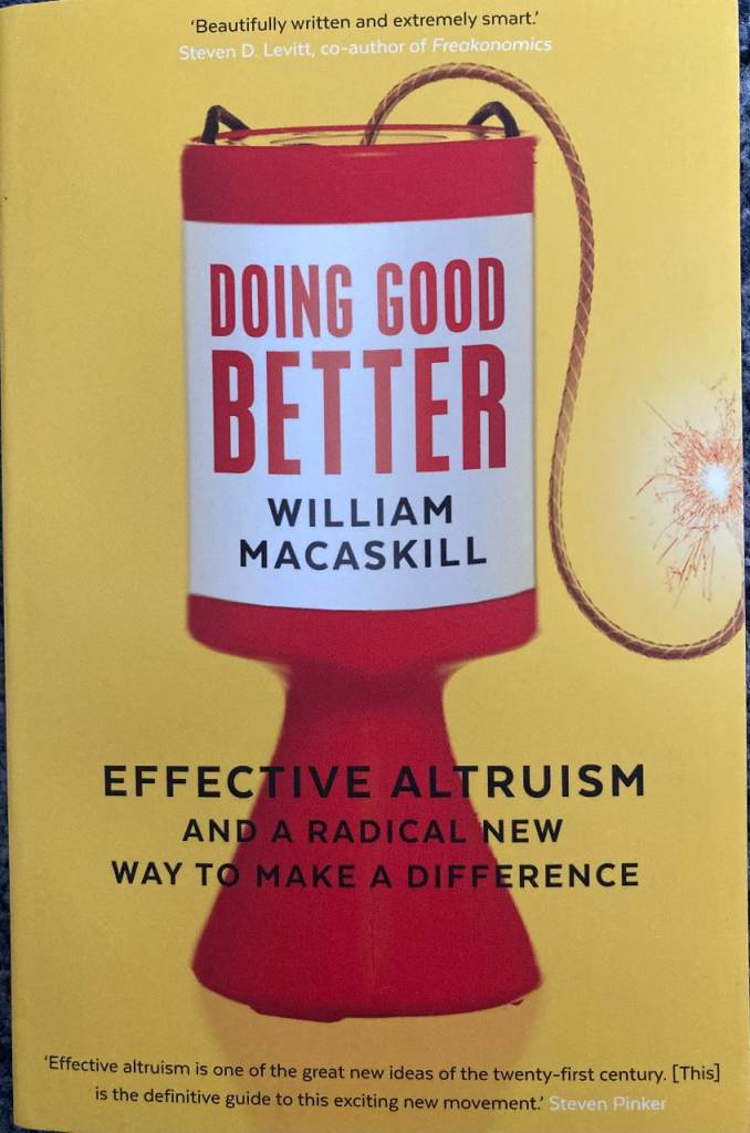 BRAND NEW – Doing Better by William Macaskill Books/book – post or collect