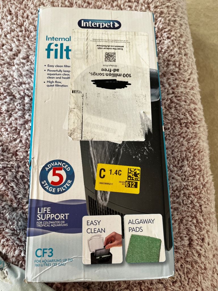 Interpet CF1 internal filter