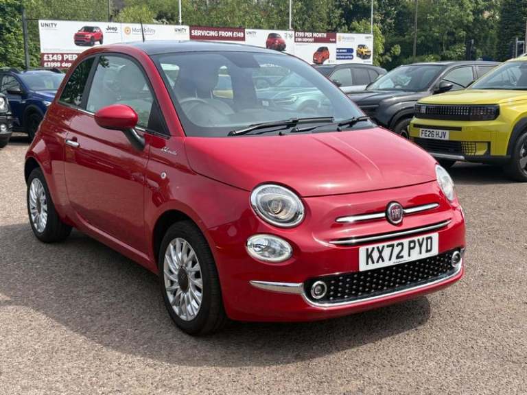 2022 Fiat 500 1.0 MHEV Dolcevita Euro 6 (s/s) 3dr Manual Hatchback Petrol Manual