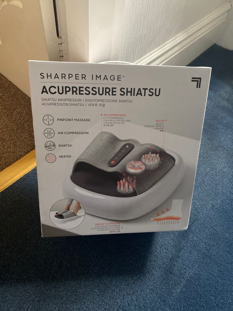 Sharper Image Acupressure Shiatu Massager 