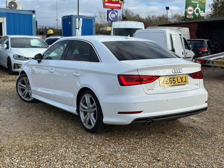 2015 Audi A3 1.6 TDI 110 S Line 4dr S Tronic SALOON DIESEL Automatic