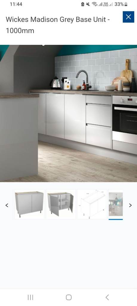 Wickes maddison kitchen units 
