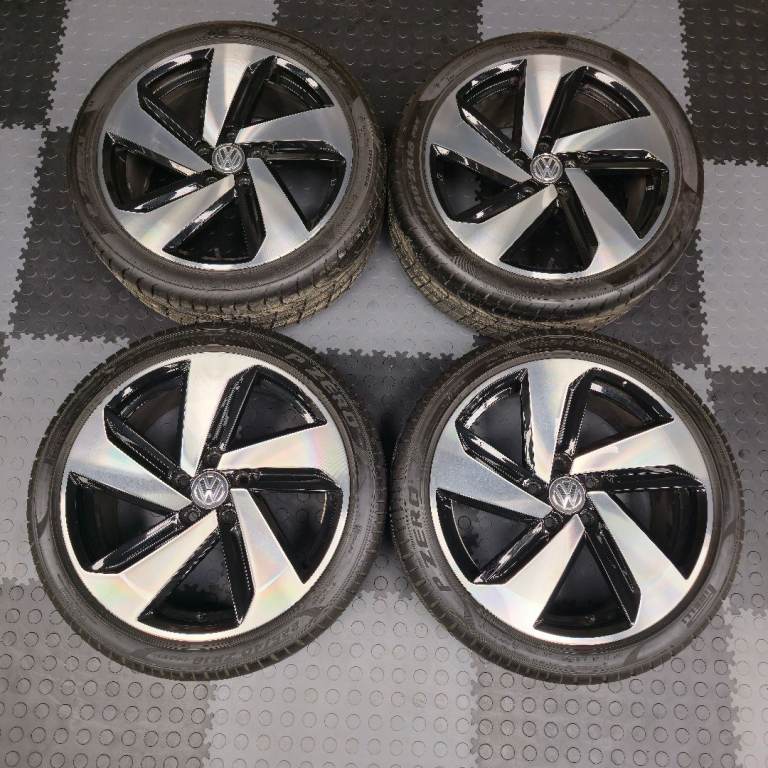 Genuine Volkswagen Golf Milton Keynes 18" Alloy Wheels GTI GTD GTE Caddy