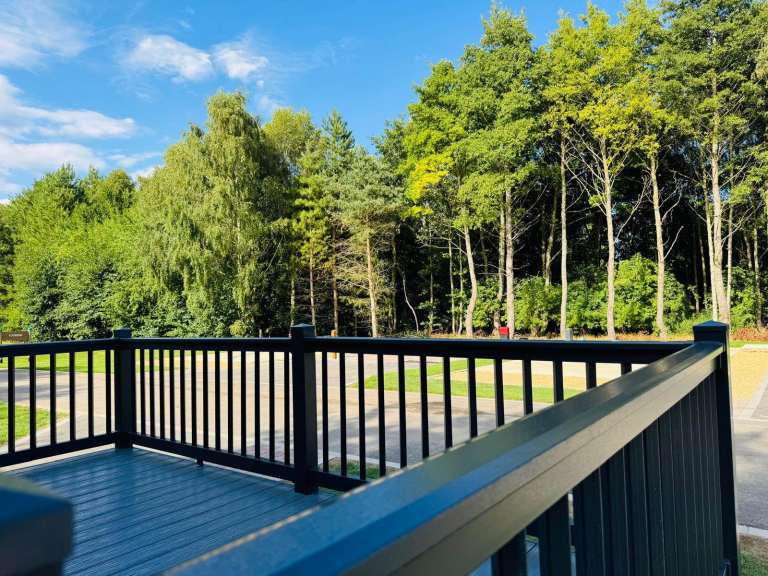 2 Bedroom single Woodclad Lodge @Appletree Holiday Park Lincolnshire