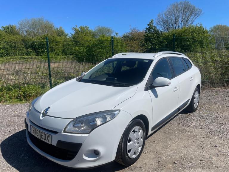 RENAULT MEGANE 1.5 DCI EXPRESSION 61 REG 5 DOOR ESTATE MOT MARCH 5TH 2027 TAX £20 HISTORY 60+MPG