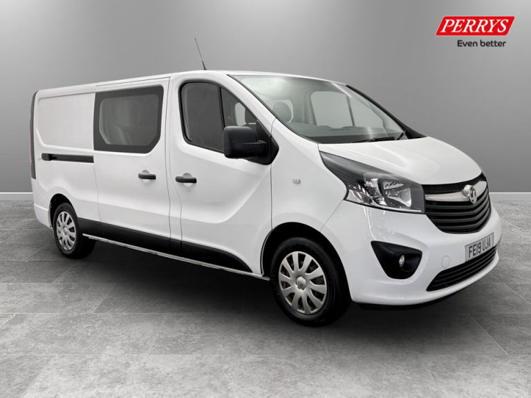2019 Vauxhall Vivaro 2900 1.6CDTI BiTurbo 125 ecoTEC Sportive H1 D/Cab Crew Bus DIESEL Manual