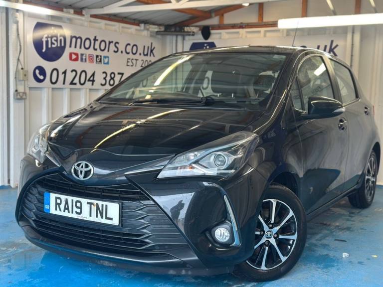 2019 19 TOYOTA YARIS 1.5 VVT-I ICON TECH HATCHBACK 5DR PETROL MANUAL EURO 6 (111