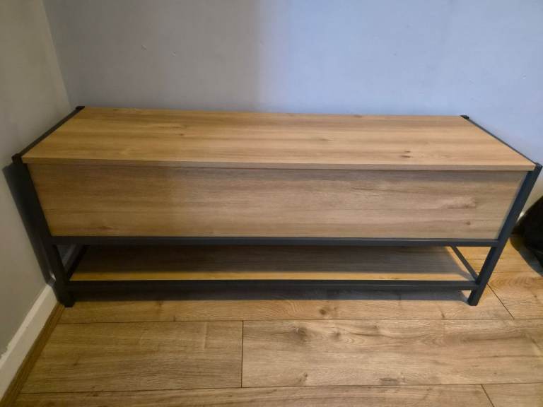 Argos Home Loft Living Shoe Storage Bench - Oak