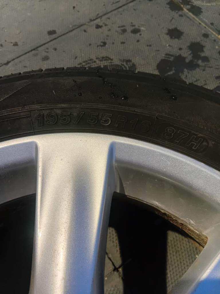 Honda Alloy Wheels tyres 195/55 R16 X 4