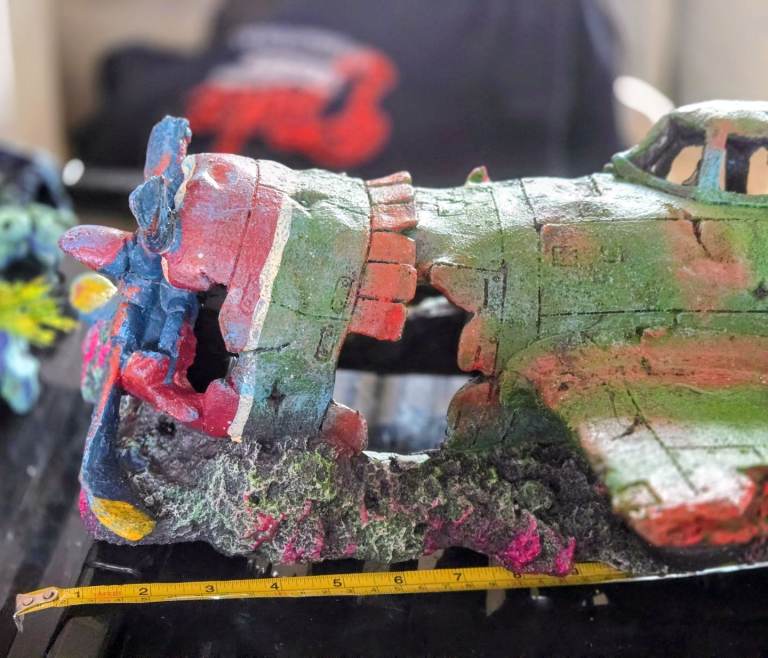 Large war plane wreck... NEW