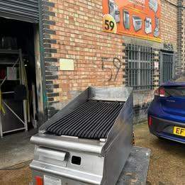 Falcon Natural Gas Chargrill G3425 40cm Single Burner Table top Serviced Restaurant Cafe Kebab