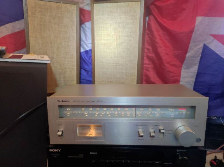 vintage   technics st z1l  separate fm/am radio retro. fully working and tested 