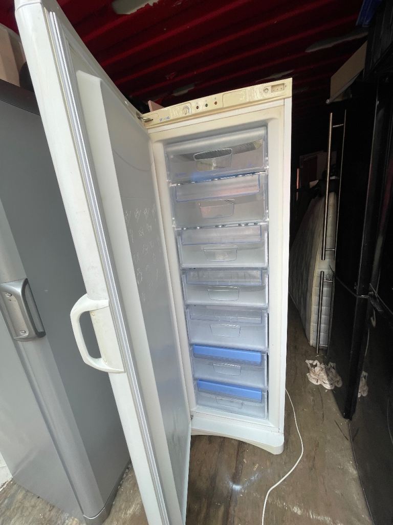 Upright freezer used condition perfectly working free delivery 
