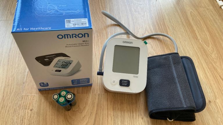 OMRON M2+ Automatic Upper Arm Blood Pressure Monitor – Good Condition