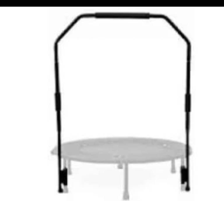 A new still boxed flat packed Mini fitness Trampoline Handle Bar for most 40 