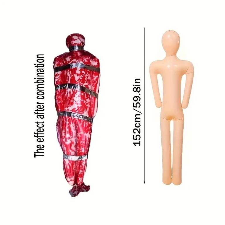 Halloween Bloody Fake Human Body