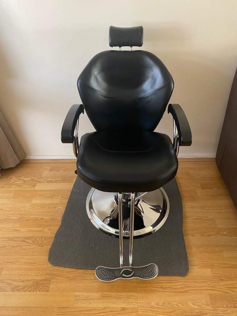 Barber, hairdresser, beauty salon chair 