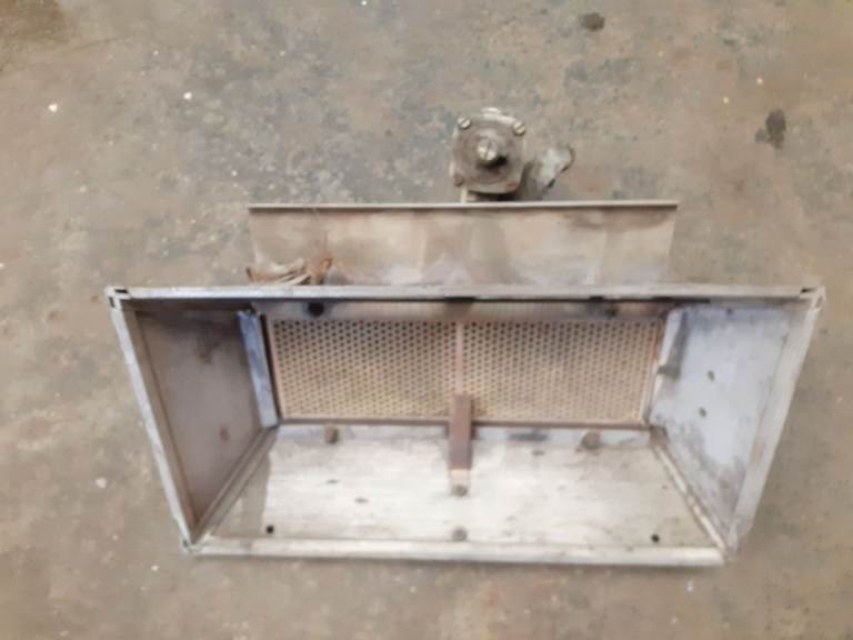 industrial overhead gas plaque heater