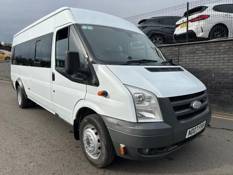 2007 Ford Transit Medium Roof 17 Seater TDCi 115ps CHEAP MINIBUS NO VAT FULL MOT WITH THIS  Minib...
