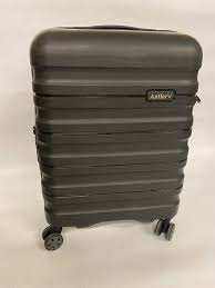 Antler hard shell Carry On Suitcase / Cabin Case - 4 wheel spinner Hand Luggage - Black