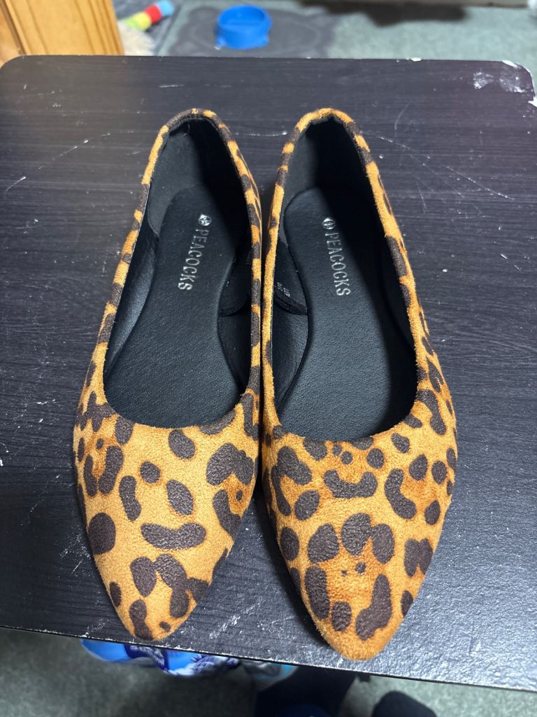 Leopard print shoes