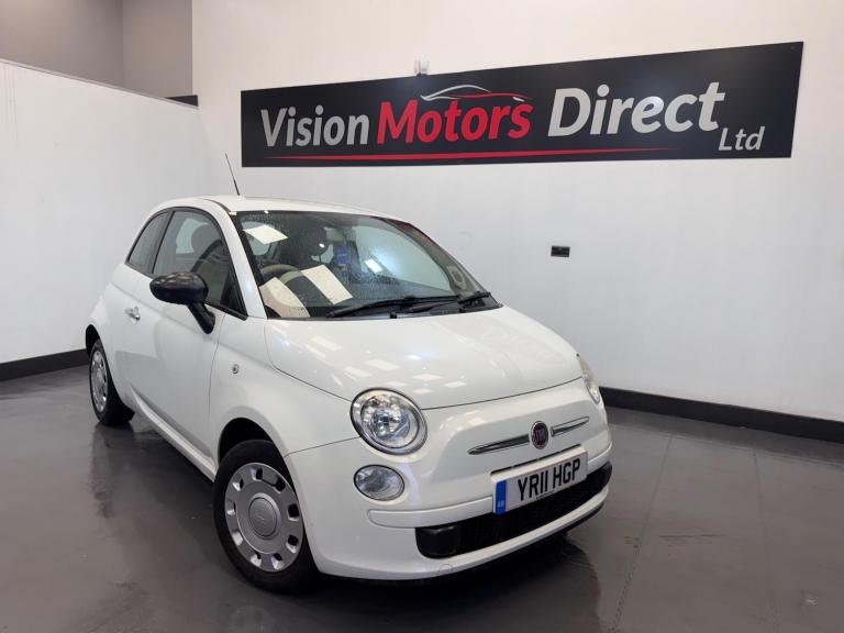 2011 Fiat 500 1.2 Pop Euro 5 (s/s) 3dr HATCHBACK Petrol Manual