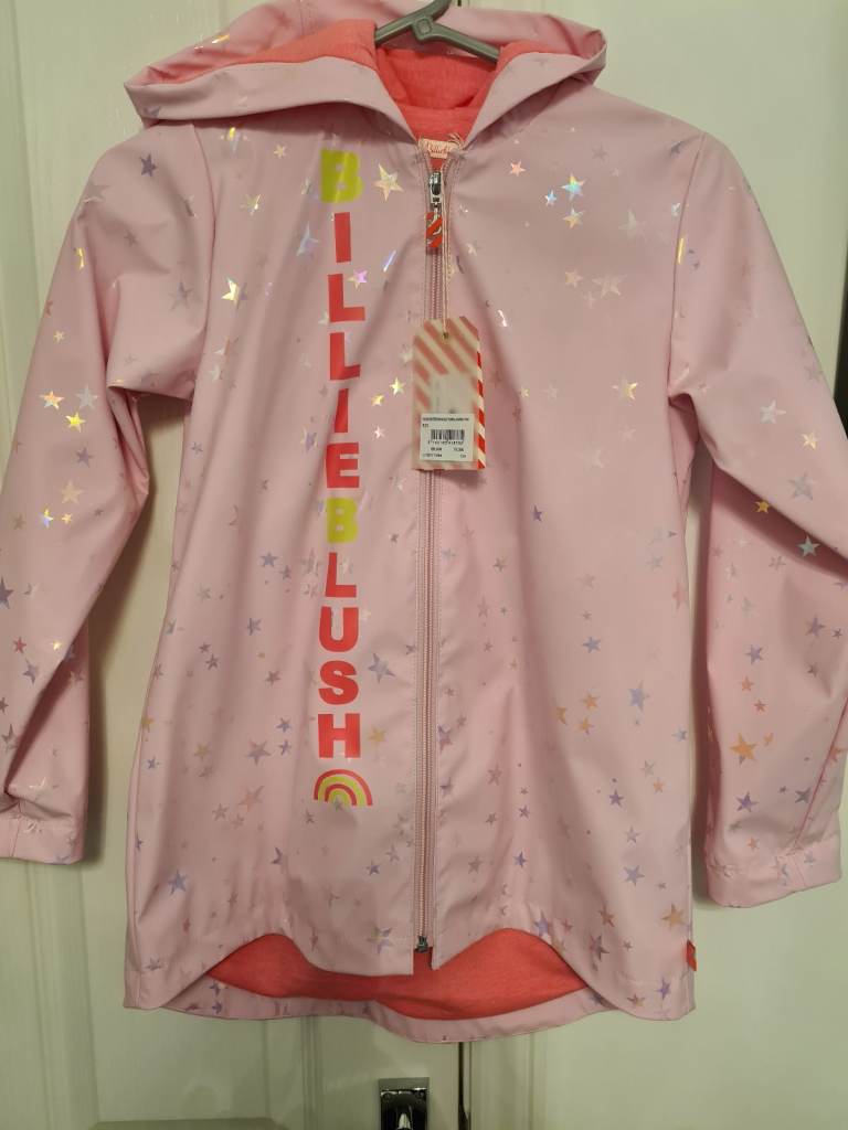 Billieblush Rain Mac (brand new) Age 10 (small made) 