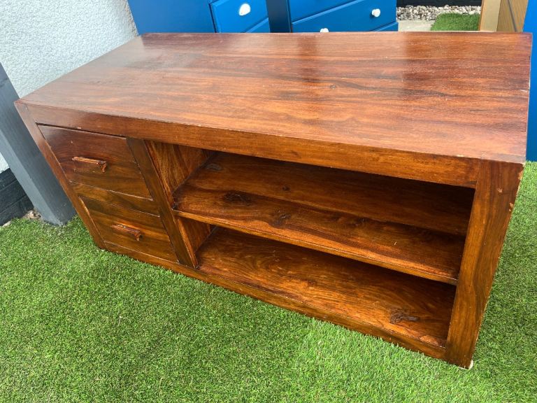 TV Unit. Solid wood